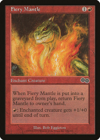 Fiery Mantle [Urza's Saga] | Jack's On Queen