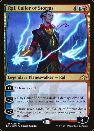 Ral, Caller of Storms [Guilds of Ravnica] | Jack's On Queen
