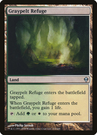 Graypelt Refuge [Zendikar] | Jack's On Queen