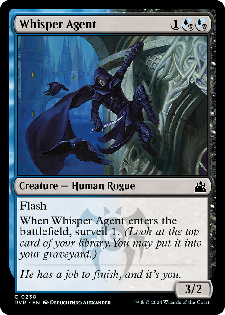 Whisper Agent [Ravnica Remastered] | Jack's On Queen