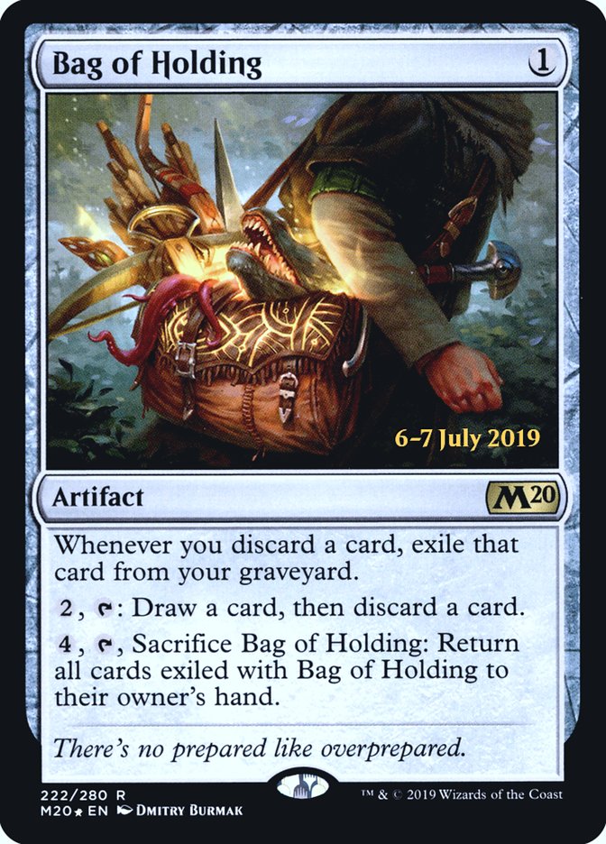 Bag of Holding  [Core Set 2020 Prerelease Promos] | Jack's On Queen