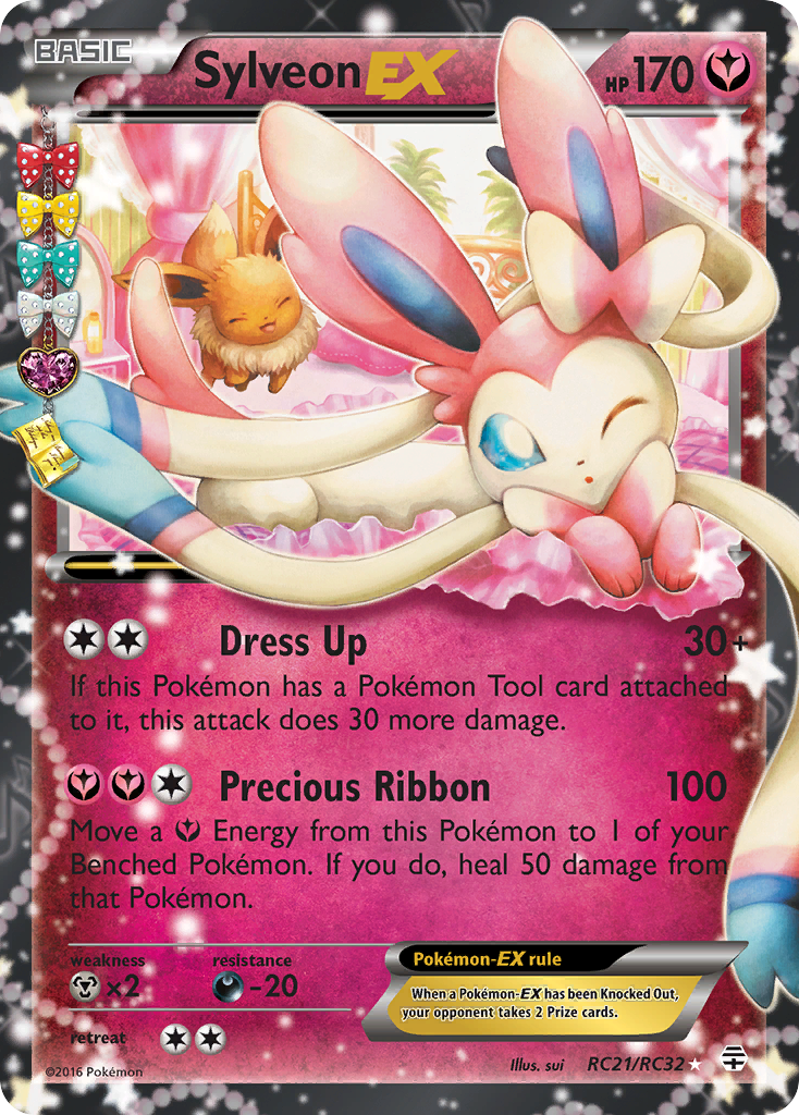 Sylveon EX (RC21/RC32) [XY: Generations] | Jack's On Queen