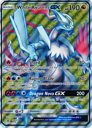 White Kyurem GX (SM141) (Jumbo Card) [Sun & Moon: Black Star Promos] | Jack's On Queen