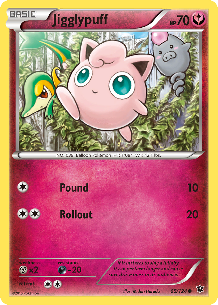 Jigglypuff (65/124) [XY: Fates Collide] | Jack's On Queen