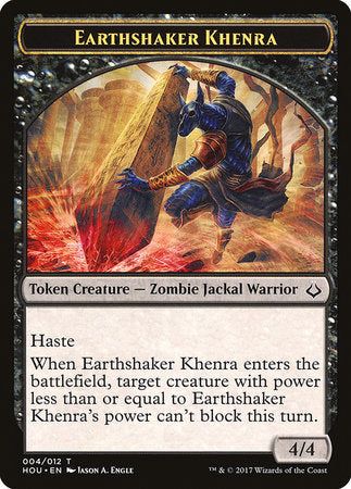 Earthshaker Khenra Token [Hour of Devastation Tokens] | Jack's On Queen