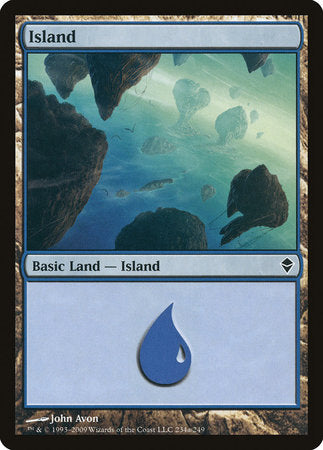 Island (234a) [Zendikar] | Jack's On Queen