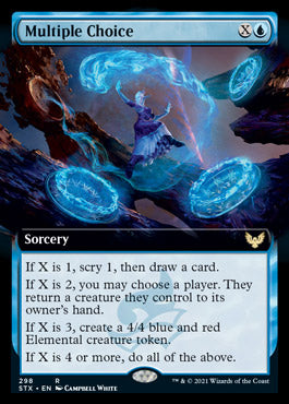 Multiple Choice (Extended) [Strixhaven: School of Mages] | Jack's On Queen
