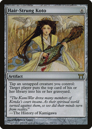 Hair-Strung Koto [Champions of Kamigawa] | Jack's On Queen