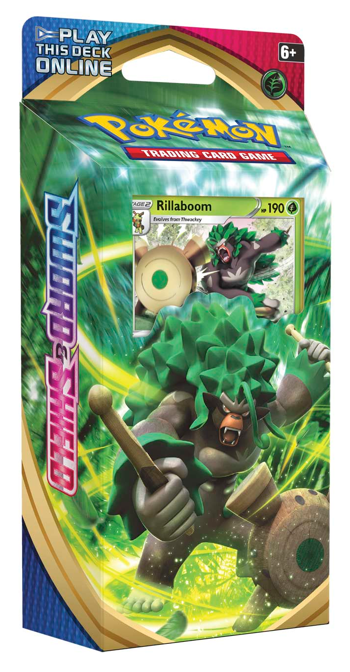 Sword & Shield - Theme Deck (Rillaboom) | Jack's On Queen