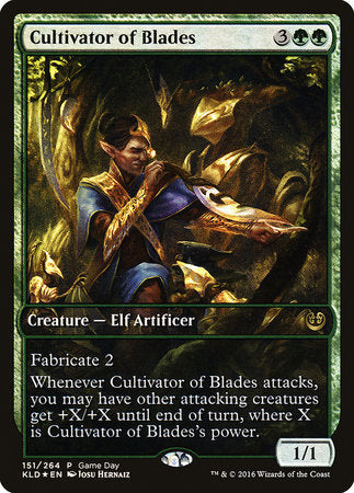 Cultivator of Blades [Kaladesh Promos] | Jack's On Queen