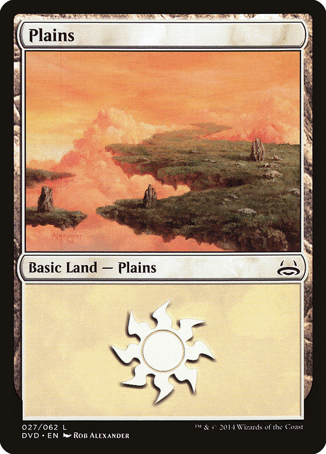Plains (27) (Divine vs. Demonic) [Duel Decks Anthology] | Jack's On Queen
