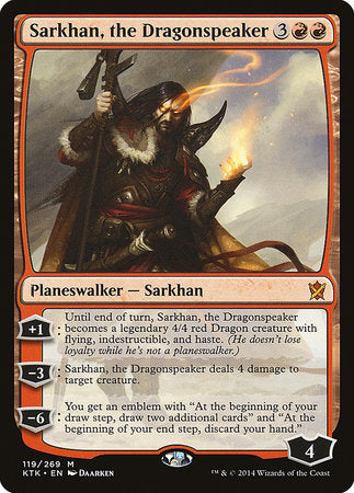 Sarkhan, the Dragonspeaker [Khans of Tarkir] | Jack's On Queen