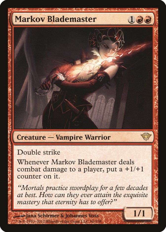 Markov Blademaster [Dark Ascension] | Jack's On Queen