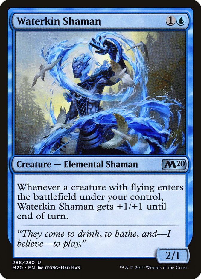 Waterkin Shaman [Core Set 2020] | Jack's On Queen