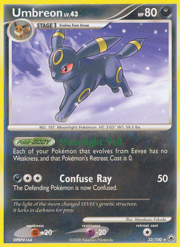 Umbreon (32/100) [Diamond & Pearl: Majestic Dawn] | Jack's On Queen