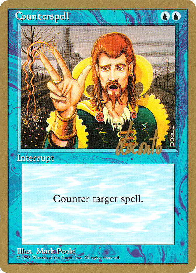 Counterspell (Michael Loconto) [Pro Tour Collector Set] | Jack's On Queen