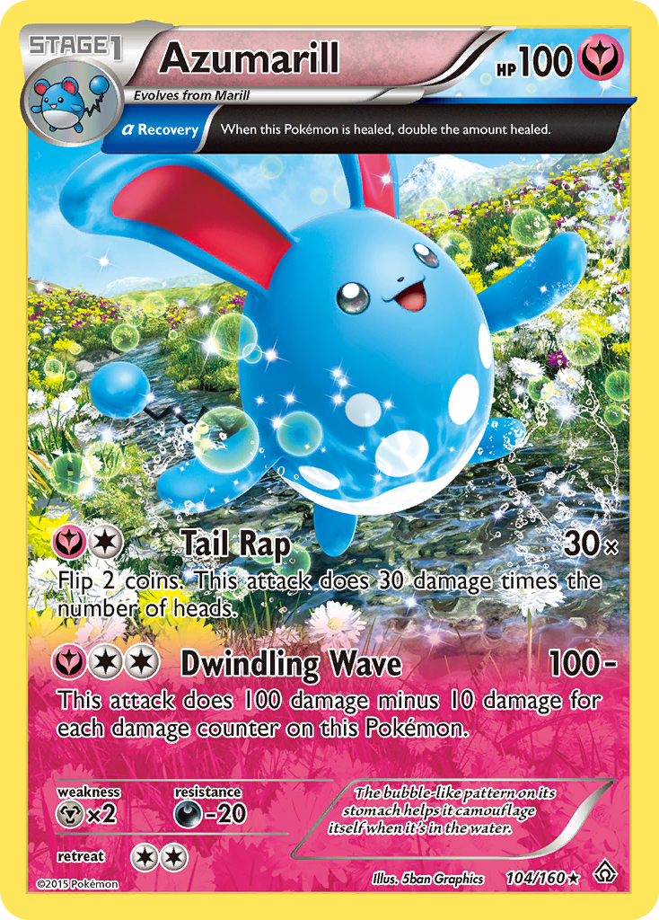 Azumarill (104/160) [XY: Primal Clash] | Jack's On Queen