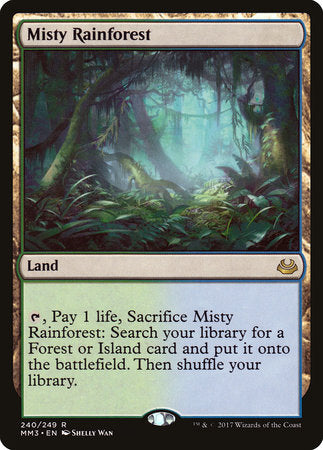 Misty Rainforest [Modern Masters 2017] | Jack's On Queen