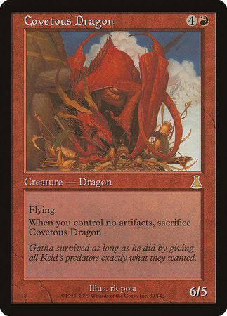 Covetous Dragon [Urza's Destiny] | Jack's On Queen