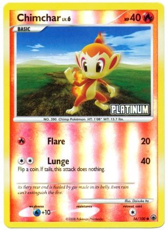 Chimchar (56/100) [Burger King Promos: 2009 Collection] | Jack's On Queen