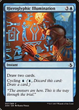 Hieroglyphic Illumination [Amonkhet] | Jack's On Queen