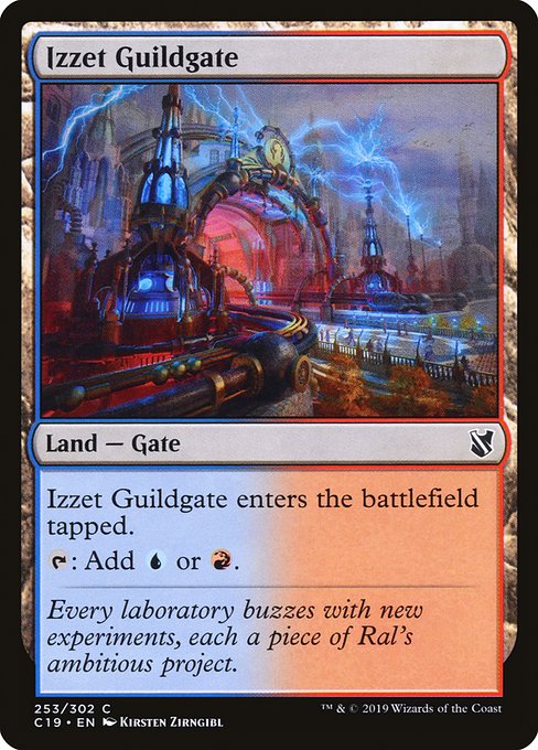 Izzet Guildgate [Commander 2019] | Jack's On Queen