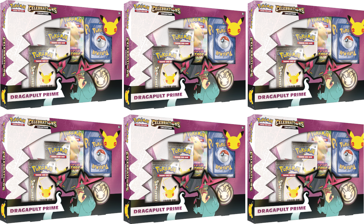 Celebrations: 25th Anniversary - Collection Case (Dragapult Prime) | Jack's On Queen