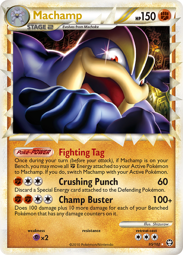 Machamp (95/102) [HeartGold & SoulSilver: Triumphant] | Jack's On Queen