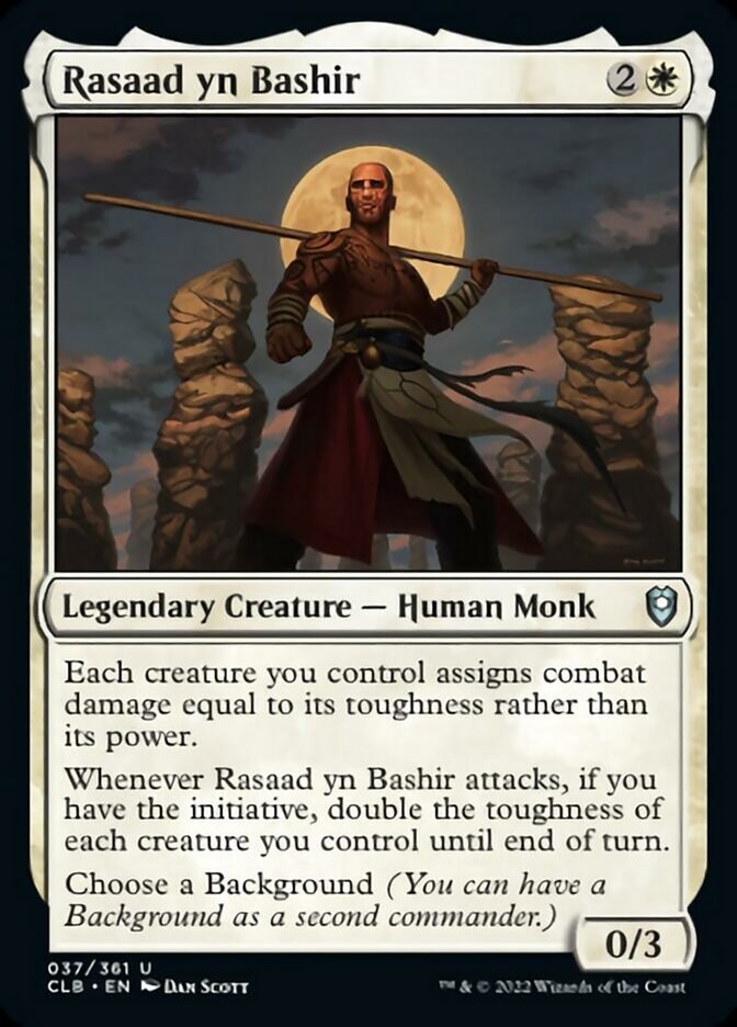 Rasaad yn Bashir [Commander Legends: Battle for Baldur's Gate] | Jack's On Queen