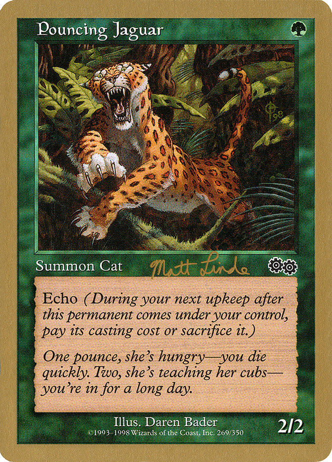 Pouncing Jaguar (Matt Linde) [World Championship Decks 1999] | Jack's On Queen