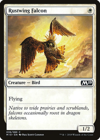 Rustwing Falcon [Core Set 2019] | Jack's On Queen