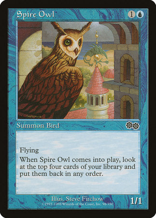 Spire Owl [Urza's Saga] | Jack's On Queen