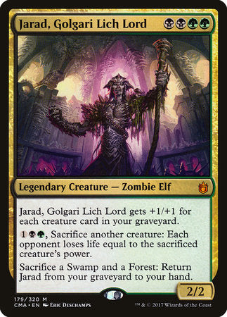 Jarad, Golgari Lich Lord [Commander Anthology] | Jack's On Queen