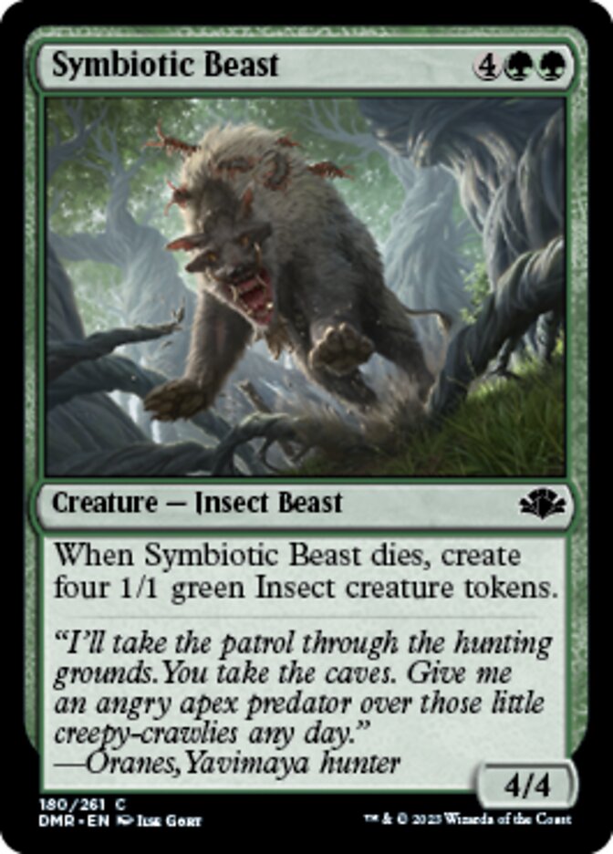 Symbiotic Beast [Dominaria Remastered] | Jack's On Queen