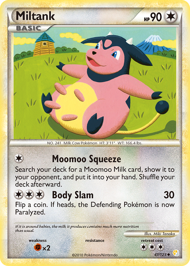 Miltank (47/123) [HeartGold & SoulSilver: Base Set] | Jack's On Queen