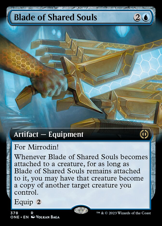 Blade of Shared Souls (Extended Art) [Phyrexia: All Will Be One] | Jack's On Queen