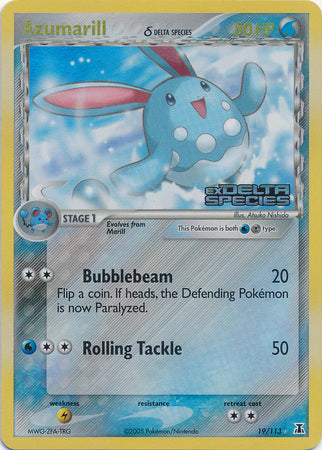 Azumarill (19/113) (Delta Species) (Stamped) [EX: Delta Species] | Jack's On Queen