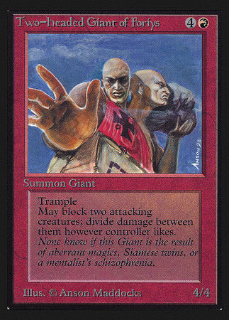 Two-Headed Giant of Foriys (IE) [Intl. Collectors’ Edition] | Jack's On Queen