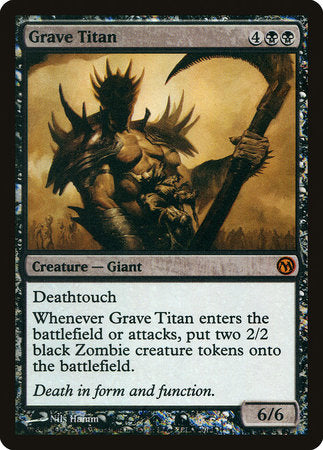 Grave Titan [Duels of the Planeswalkers Promos 2011] | Jack's On Queen
