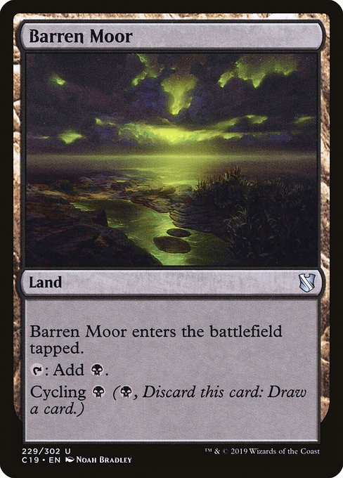 Barren Moor [Commander 2019] | Jack's On Queen