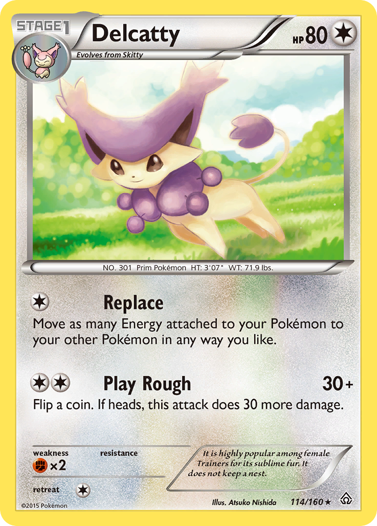 Delcatty (114/160) [XY: Primal Clash] | Jack's On Queen