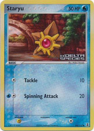 Staryu (84/113) (Stamped) [EX: Delta Species] | Jack's On Queen