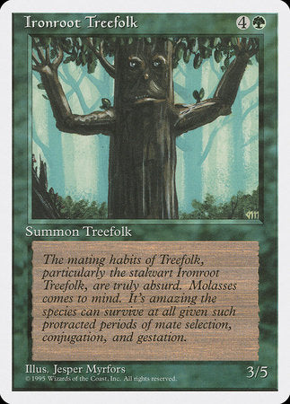 Ironroot Treefolk [Fourth Edition] | Jack's On Queen