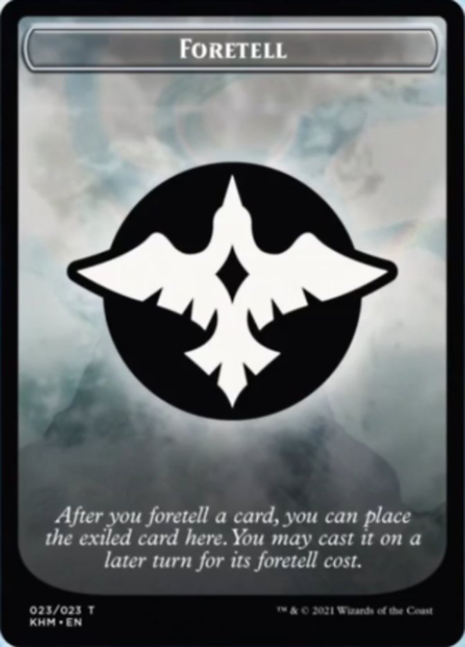 Foretell [Kaldheim Tokens] | Jack's On Queen