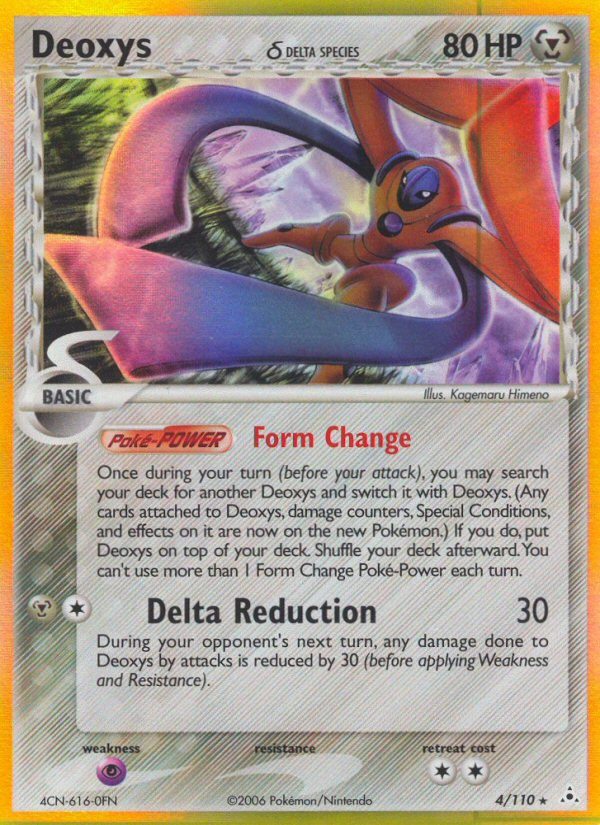 Deoxys (4/110) (Delta Species) [EX: Holon Phantoms] | Jack's On Queen