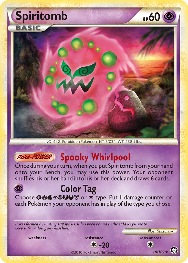 Spiritomb (10/102) [HeartGold & SoulSilver: Triumphant] | Jack's On Queen