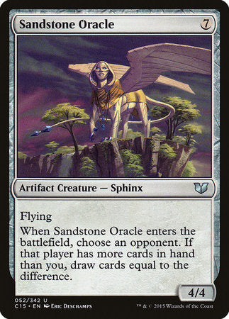Sandstone Oracle [Commander 2015] | Jack's On Queen