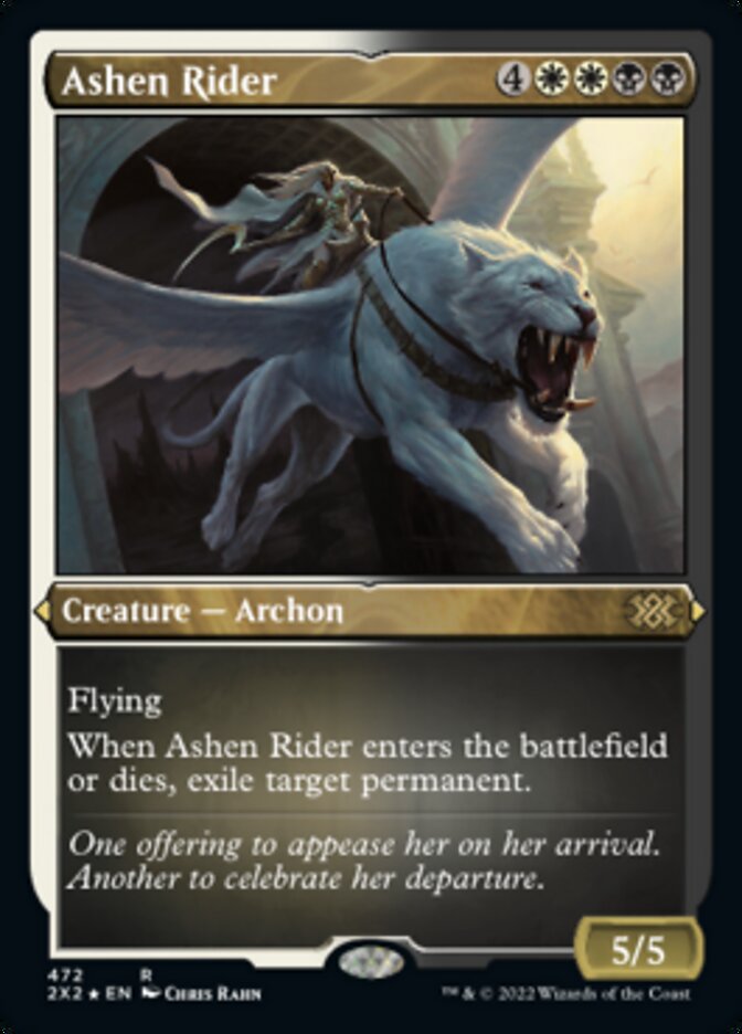 Ashen Rider (Foil Etched) [Double Masters 2022] | Jack's On Queen