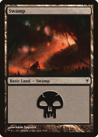 Swamp (79) [Duel Decks: Sorin vs. Tibalt] | Jack's On Queen