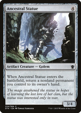 Ancestral Statue [Dragons of Tarkir] | Jack's On Queen